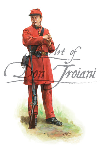 Don Troiani wall art print Van Dorn Reserves, Company I - 11th Mississippi 1861.