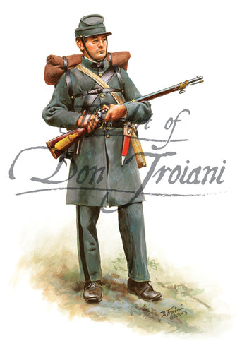 Don Troiani wall art print 8th Georgia Regiment, Miller Rifles 1861.