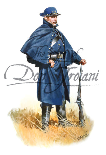 Don Troiani wall art print 3rd Massachusetts Cavalry.