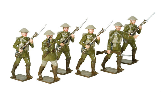 Toy soldier miniature army men The Battle of the Somme.