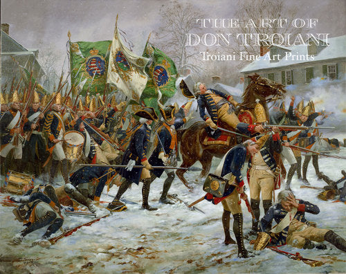 Don Troiani wall art print Battle of Trenton.
