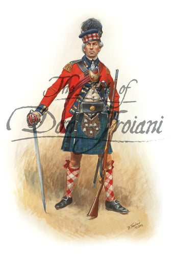 Don Troiani 84th Regiment Officer 1777