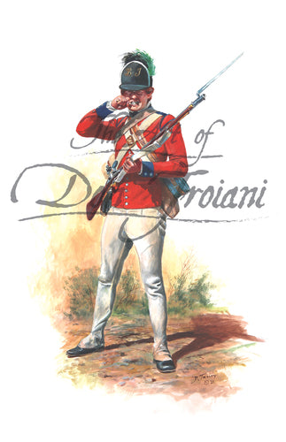 Don Troiani wall art print Light Guards Company 1780-81.