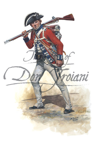 Don Troiani wall art print 2nd Battalion New Jersey Volunteers.