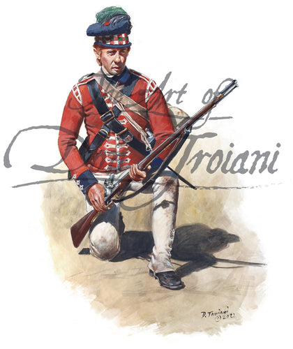 Don Troiani wall art print Light Infantry Company.