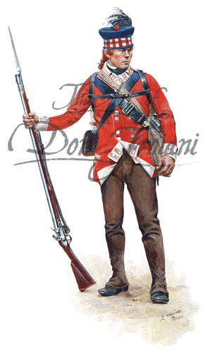 Don Troiani wall art print 71st Regiment of Foot.