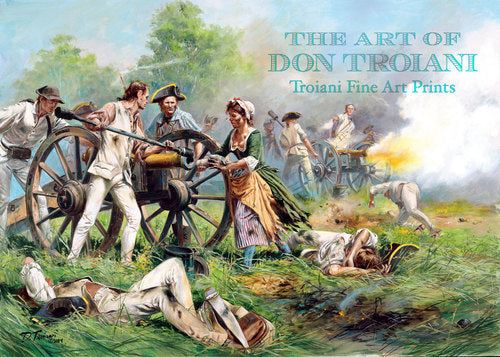 Don Troiani wall art print Molly Pitcher Battle of Monmouth.