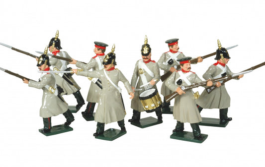 Toy Soldier set Russia Infantry (Crimean War)