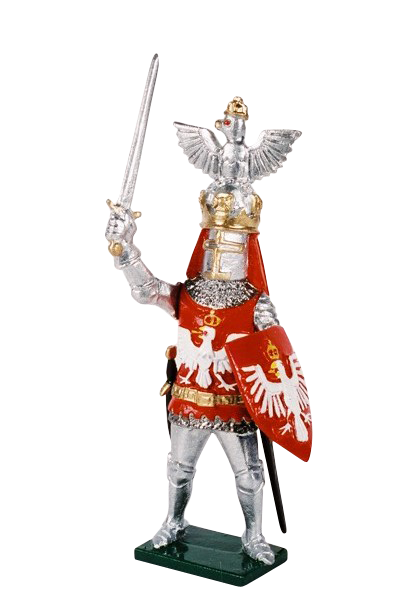 Toy Soldier King of Poland as a Knight