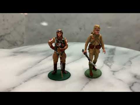 World War II Japanese Kamikaze Pilot and Soldier - Toy Soldier