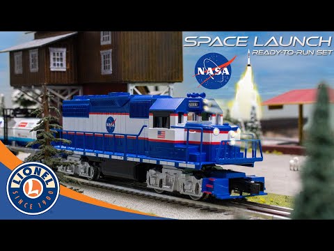 Model train set O Gauge Lionel Space Launch LionChief Freight. Youtube