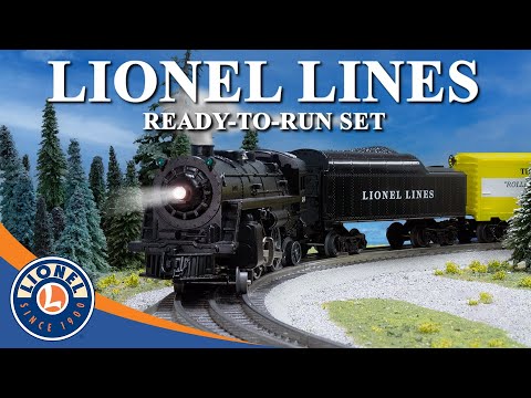 Youtube video of Model Train Set O Scale Lionel Lines Mixed Freight LionChief Bluetooth 5.0.