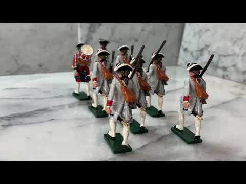 French Infantry La Reine Regiment - Toy Soldier Figurines | Breagans