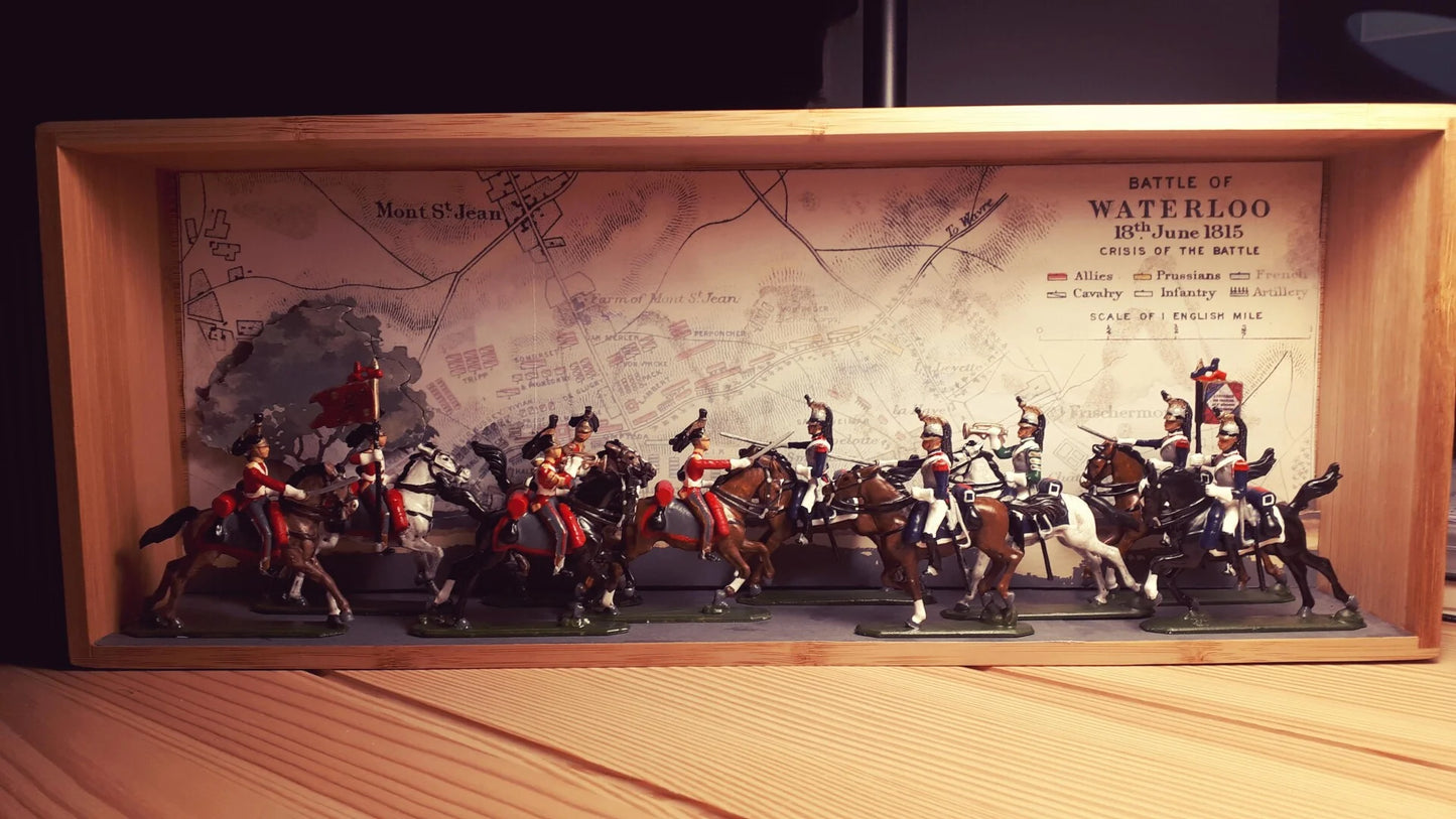Shadowbox "The Cavalry Charge" 40mm Scale